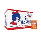 Utz Cheese Curls Baked Cheddar 1 Oz Bags 60 Count Made With
