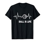 Basketball Heartbeat Big Balls My Life Baller Player Coach T