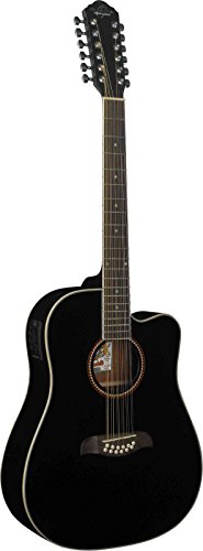 5 Oscar Schmidt OD312CEB 12-String Guitar