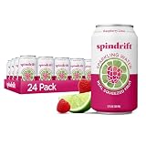 Spindrift Sparkling Water Raspberry Lime Flavored Made With