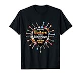 UAB KIDKIS Women's Guitar Themed T-Shirt - Black, Small
