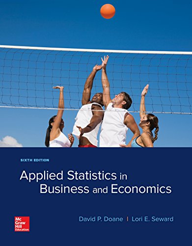 Applied Statistics In Business and Economics book cover