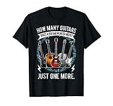 Guitar How Many Guitars Gift For Guitar Player T Shirt