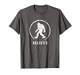 Authentic Bigfoot Yeti T Shirts Bigfoot Sasquatch Yeti Belie