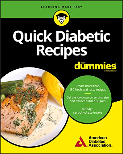 Quick Diabetic Recipes for Dummies book cover