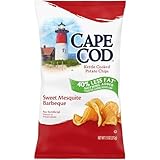 Cape Cod Less Fat Sweet Mesquite Barbeque Chips 7 5 Oz Bag