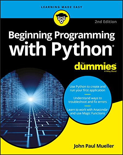 Beginning Programming with Python for Dummies book cover