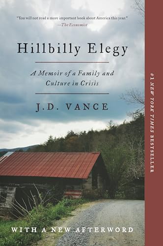 Hillbilly Elegy: A Memoir of a Family and Culture in Crisis book cover