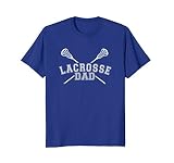 Lacrosse Dad Shirt LAX Crossed Sticks t-shirt Adult Mens T-Shirt