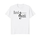 "Band Geek" Music Staff T-Shirt T-Shirt