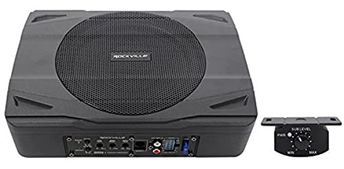 Rockville Slim Underseat Sub – Best for Cars & Trucks