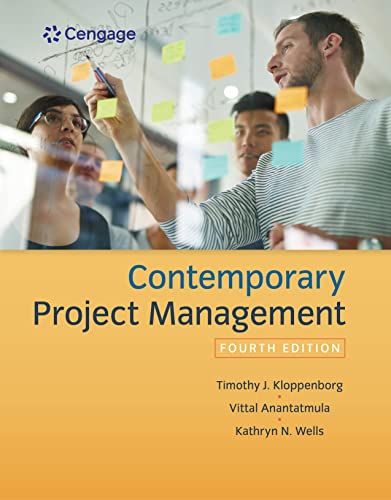 Contemporary Project Management (with Microsoft Project CD-ROM and Printed Access Card) book cover