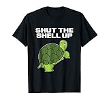 Shut The Shell Up Anti Social Turtle Nerd Funny Tortoise T S