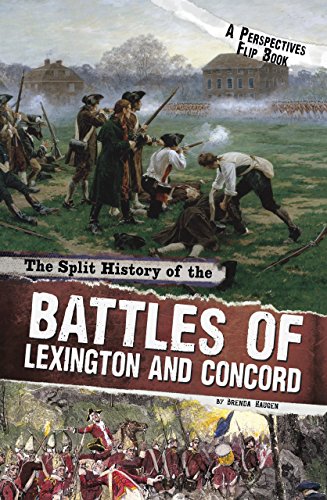 The Split History of the Battles of Lexington and Concord: A Perspectives Flip Book book cover
