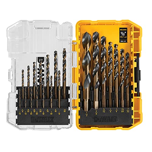 DEWALT 21-Piece Black and Gold Drill Bit Set