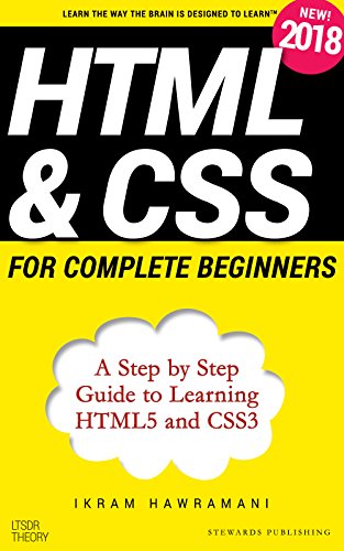HTML & CSS for Complete Beginners: A Step by Step Guide to Learning HTML5 and CSS3 book cover