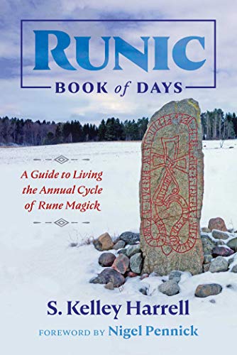 Runic Book of Days: A Guide to Living the Annual Cycle of Rune Magick book cover