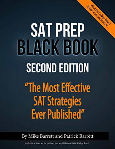 SAT Prep Black Book: The Most Effective SAT Strategies Ever Published book cover