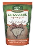 Mountain View Seeds Natures Own Triple Duty Mix Grass Seed, 3-pounds