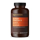 Amazon Elements Super Omega 3 Wild Caught Fish Oil Natural L