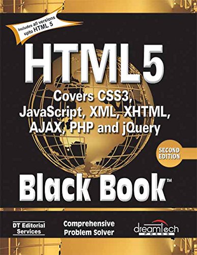 Html 5 Black Book, Covers Css 3, Javascript, Xml, Xhtml, Ajax, Php And Jquery, 2Ed book cover
