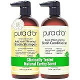 Pura D Or Anti Thinning Biotin Shampoo And Conditioner Clini