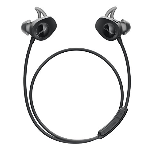 Bose SoundSport Wireless, Audifonos Inalambricos, Bluetooth, NFC, Color Negro Black (Reacondicionado)