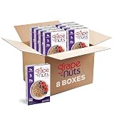 Grape-Nuts Cereal, Low Fat, High Fiber, Kosher 64 Ounce Box (Pack of 8)
