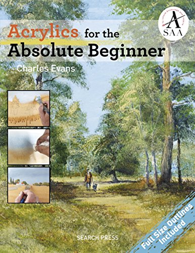 Acrylics for the Absolute Beginner book cover