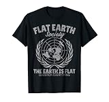 Flat Earth Society T Shirt T Shirt