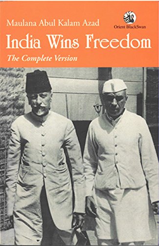 India Wins Freedom: The Complete Version book cover