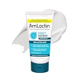 AmLactin Foot Repair Cream - Therapeutic Foot Cream for Dry Cracked Heels and Feet - Callus Softener - No-Scrub Exfoliator and Moisturizer with 15% Lactic Acid AHA - 3 oz (Packaging May Vary)