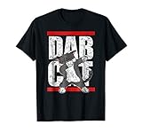 Dabbing Cat Cute Feline Vintage Dab Dance Funny Dab Cat T Sh