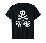Sugar Is The Enemy Funny Keto Shirt Ketosis Diet T Shirt