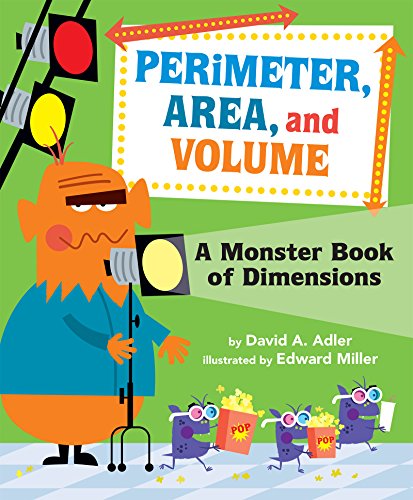Perimeter, Area, and Volume: A Monster Book of Dimensions book cover