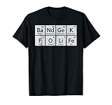Band Geek For Life Funny Chemistry Tshirt For Marching Band