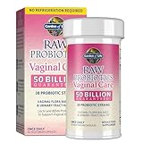 Garden of Life Raw Probiotics Vaginal Care - 50 Billion CFU - 38 Probiotic Strains - Supports Vaginal & Urinary Tract Health - Shelf Stable - 30 Vegetarian Capsules