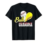 Funny Ball Grandma Baseball Softball T-Shirt T-Shirt