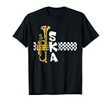 SKA Trumpet and Squares T-Shirt