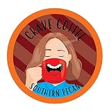 Crave Beverages Flavored Coffee Pods, Compatible with 2 K-Cup Brewers, Southern Pecan, 40 Count