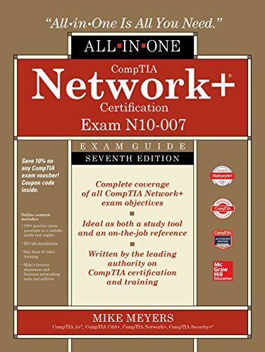 Comptia Network+ Certification All-In-One Exam Guide, Seventh Edition (Exam N10-007) book cover