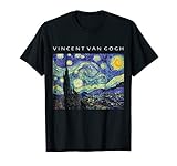 Vincent Van Gogh Starry Night T-Shirt Painting Art Shirt T-Shirt