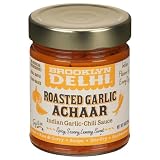 Brooklyn Delhi Roasted Garlic Achaar 9 Ounces Spicy Lemony S