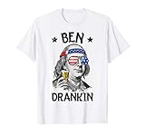 Ben Drankin 4Th Of July Benjamin Franklin Men Women Usa Flag