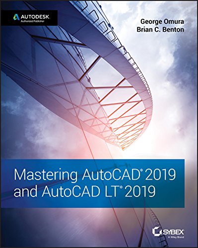 Mastering AutoCAD 2019 and AutoCAD LT 2019 book cover