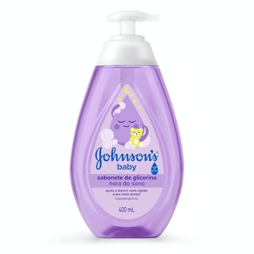 [Leve 3/ Cada R$ 17] Sabonete Líquido Johnson's Baby Lavanda 400ml