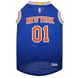 Pets First Nba New York Knicks Dog Jersey Medium Tank Top Ba