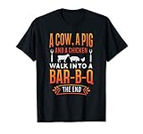 Barbecue BBQ Joke Gift for Grill Master Chef T-Shirt Small
