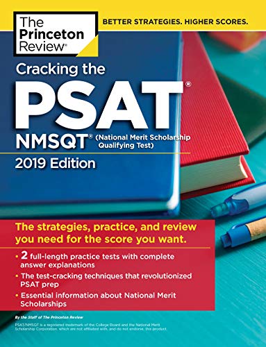Cracking the Psat/NMSQT with 2 Practice Tests, 2019 Edition: The Strategies, Practice, and Review You Need for the Score You Want book cover