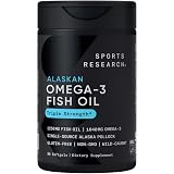 Sports Research Omega-3 Fish Oil 1250 mg, 90 Softgels